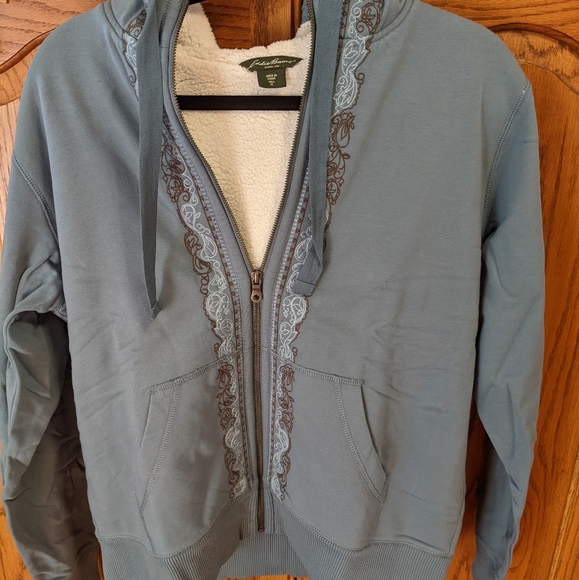 Eddie Bauer Jackets & Coats Eddie Bauer Womens Sherpa Hoodie Xl